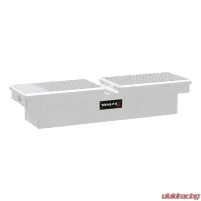 TrailFX Crsovr Std Dia Tread Bright Pol Alum 72x19.25x13.5 9.0 Cubic Ft Cap W/Tray - 140721